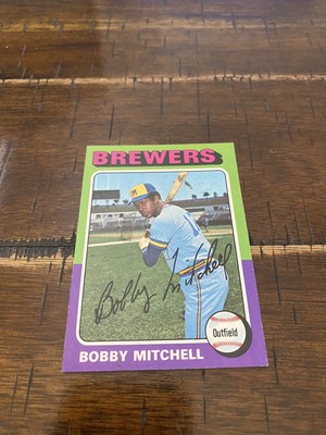 Bobby Mitchell 1975 Topps Milwaukee Brewers #468