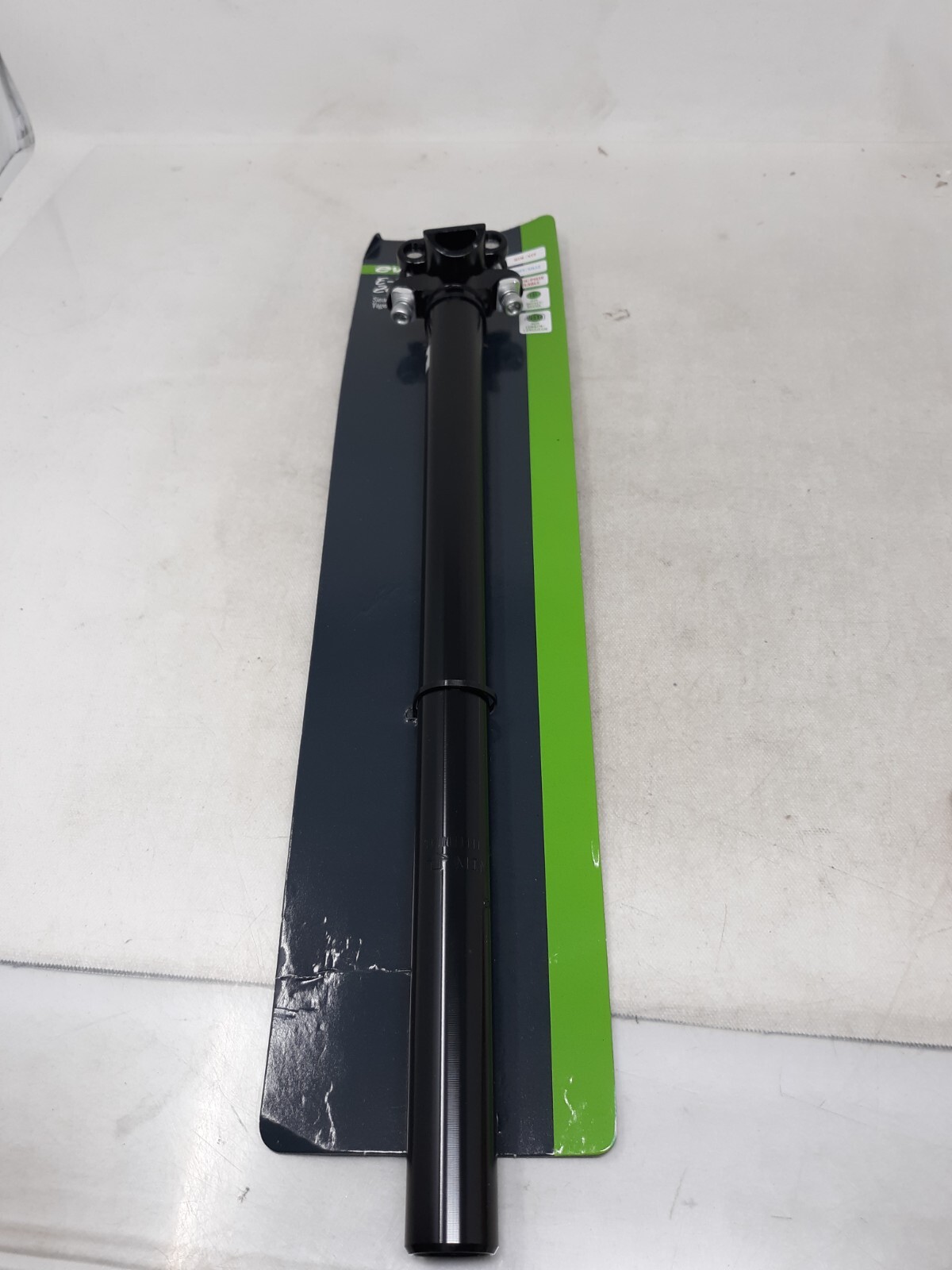 EVO E-Force AL Seatpost Black, 400 X 25.8mm