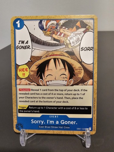 Sorry, I'm a Goner. EB01-029 C - One Piece Card Game