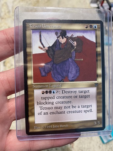 Tetsuo Umezawa Legends ENGLISH Played MTG Magic The