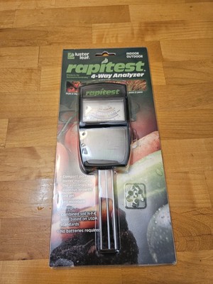 RAPITEST 4 WAY 1880 SOIL LAWN FLOWER PLANT TEST METER GARDEN TESTER pH NPK 