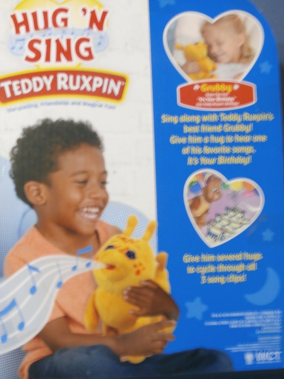 Teddy Ruxpin Hug n Sing GRUBBY Its your birthday Walmart Exclusive Bear new