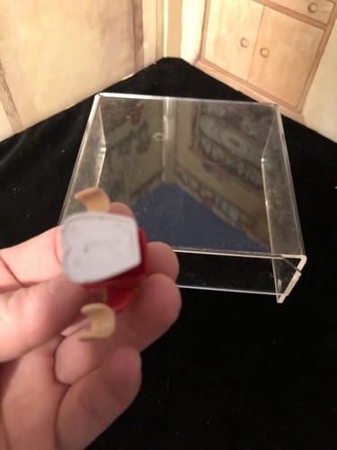 Brio GIRL with RED figure Vintage BRIO wooden train item Figurine