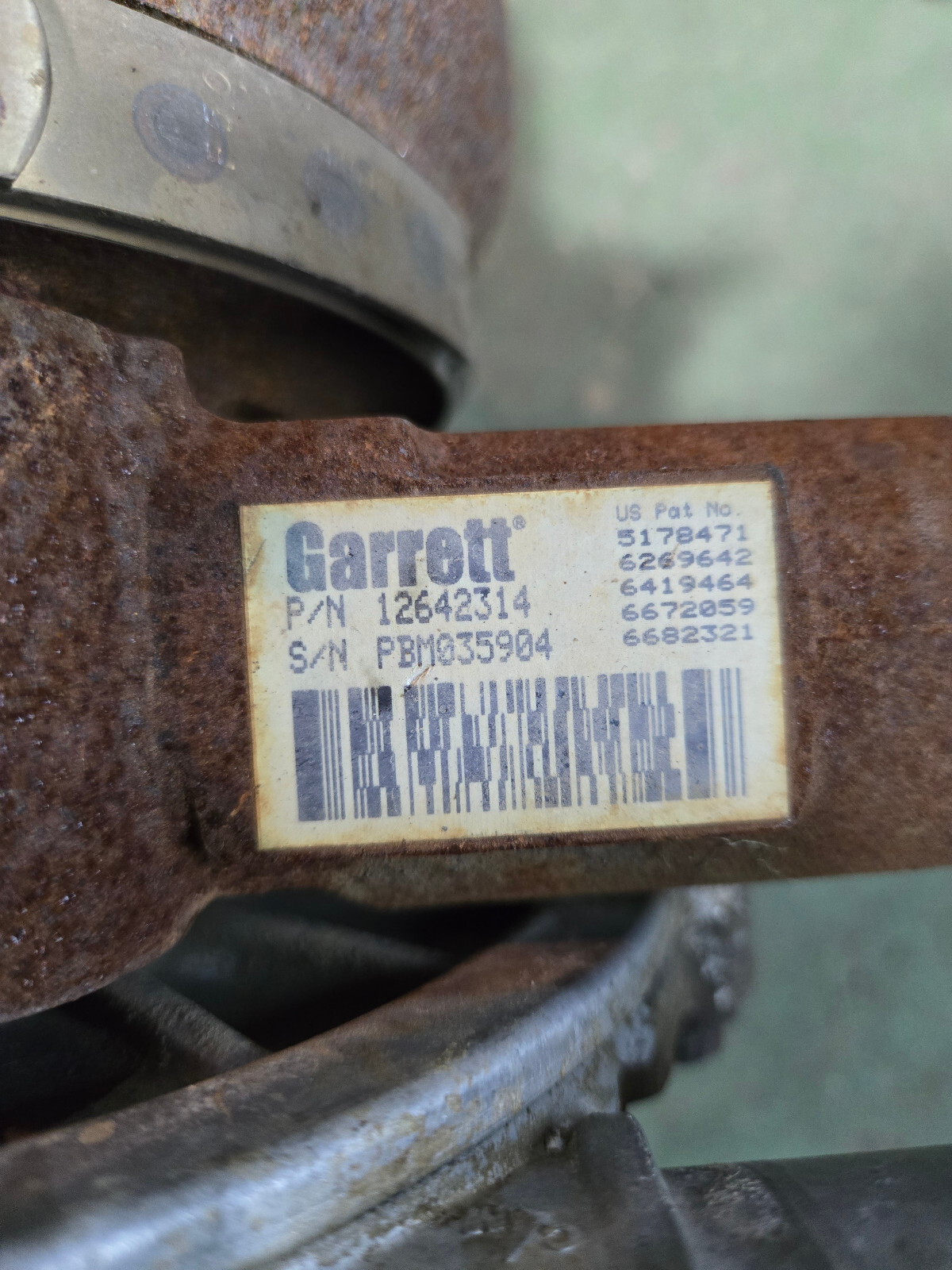 12642314 CHEVY GMC 6.6L DURAMAX DIESEL USED TURBO TURBOCHARGER OEM LML - Picture 2 of 13