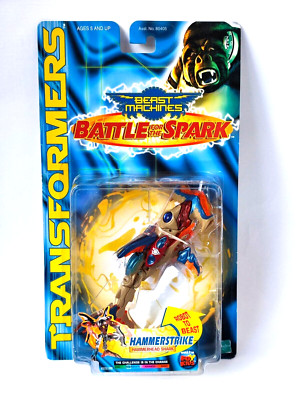 2000 HASBRO TRANSFORMERS BEAST MACHINES - HAMMERSTRIKE BATTLE FOR THE SPARK MOSC