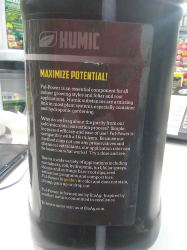BioAg Ful-Power Gallon - ful power nutrient supplement fulvic humic acid