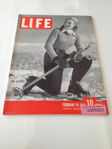 1945 February 19 LIFE Magazine - Philippines - On To Tokyo - Dalai Lama