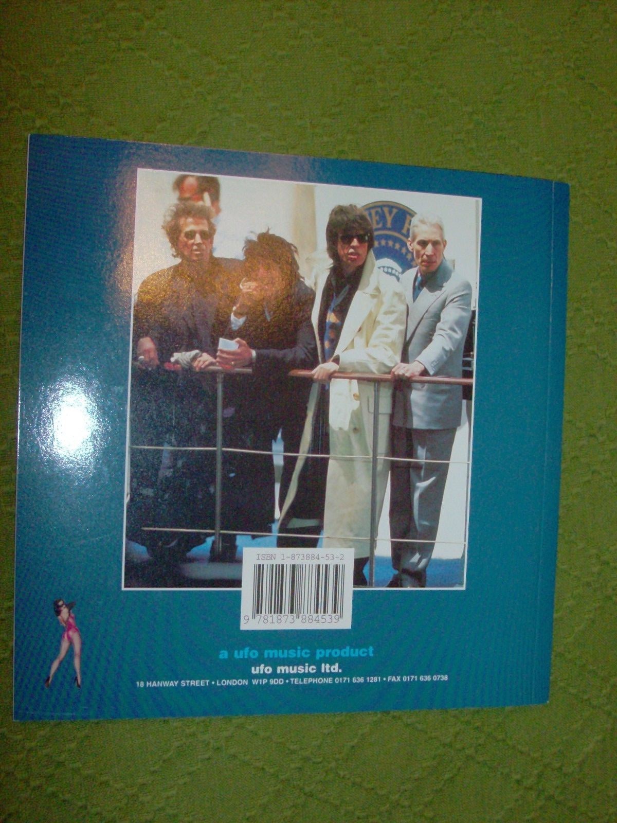 ROLLING STONES WILD HORSES LYRIC BOOK W/ PHOTOS IN BOX UFO MUSIC LTD LONDON 1995