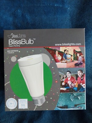 BlissLights BlissBulb Laser Star Indoor/Outdoor LED  Projection Bulb (Green)