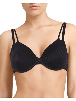 

Бюстгальтер на косточках PASSIONATA Intimates черного цвета в сеточку с чашечками по бокам и сзади, Черный, 41H6