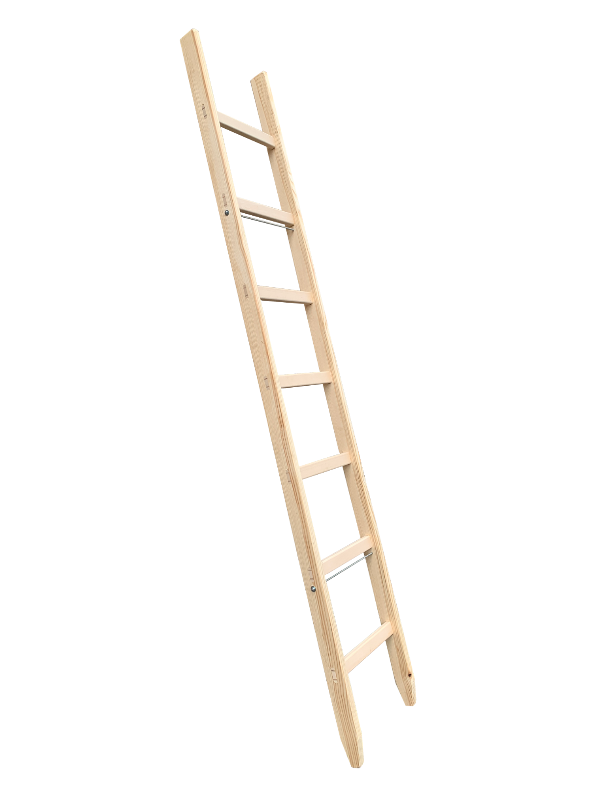 New Traditional Single Wooden Ladder Vintage Diy Decoration