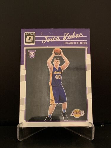 Ivica Zubac 2016 Panini Donruss Optic Rookie Card #176 Lakers. rookie card picture