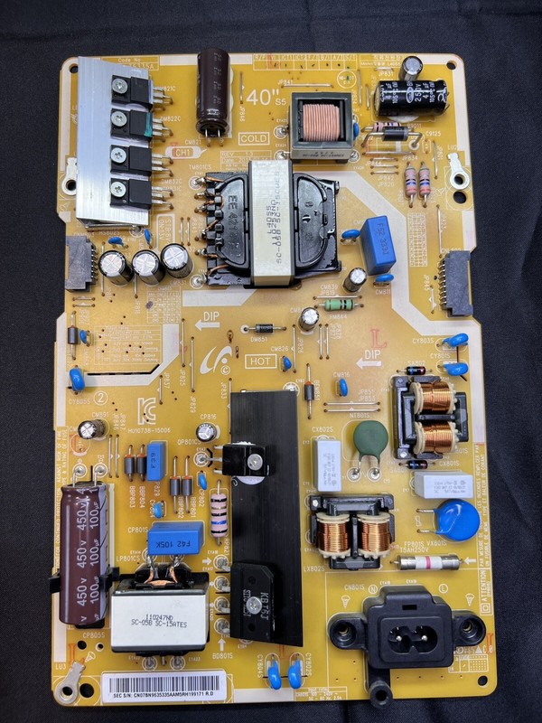 Samsung Ue43ju6050 Netzteilplatin Bn96-35335a