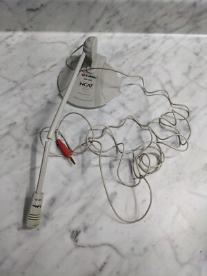 BROKEN Labtec AM-242 Cable Consumer Microphone Desk Boom Mic w/ Base NCAT