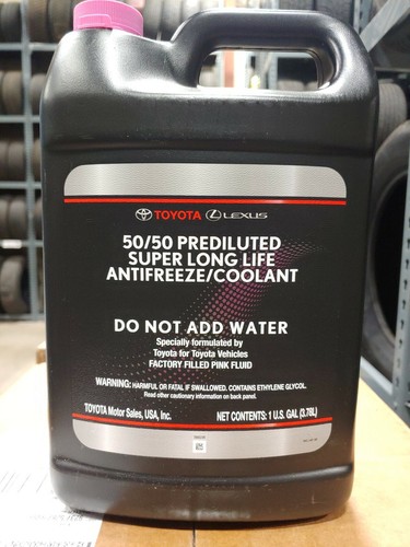 メンテナンス TOYOTA SUPER LONG LIFE COOLANT Toyota Super Long Life Pink Antifreeze Coolant 50/50