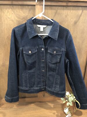 Jones new york jean best sale jacket