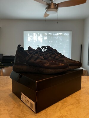 Adidas x Pharrell ZX 2K Boost 'Black Future' (gy4976) Brand New in Box DS Size 8