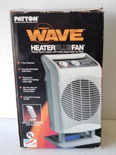 Vintage Patton Heater Plus Fan Heater HF-95 Whole Room Heater | eBay