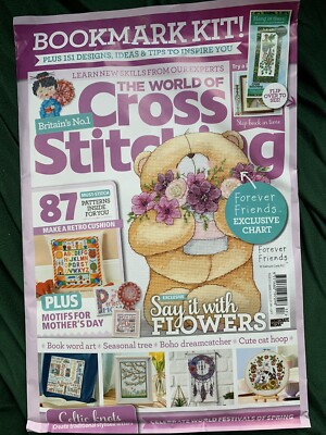 The World Of Cross Stitching Magazine 317 2022 + Free Gift