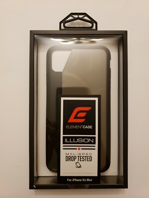Original Element Illusion Case for Apple IPhone Xs Max, Black