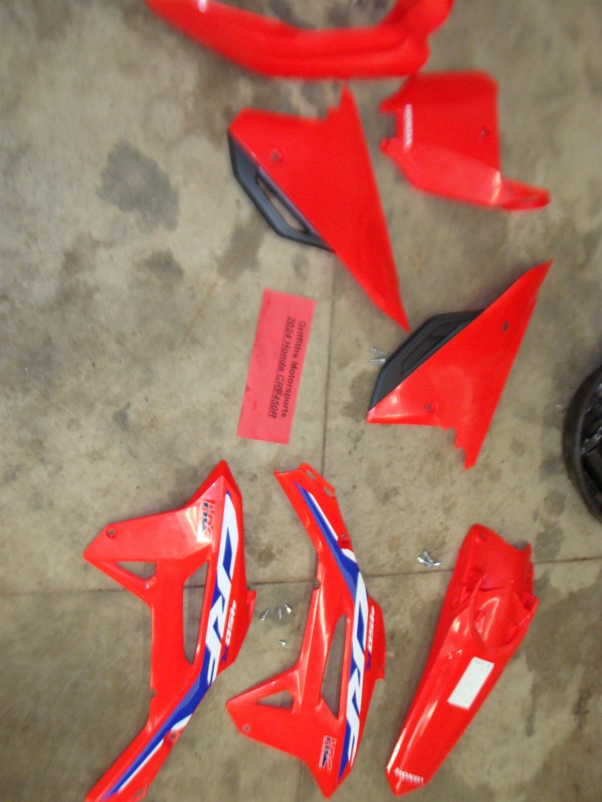 2023 CRF450R 純正シュラウド 2023 CRF450R 純正シュラウド 初見！ 2023ホンダCRF450