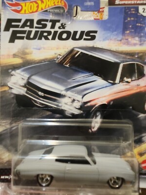 Hot Wheels Chevy Chevelle SS 70 Fast and Furious GBW75-956M 1/64