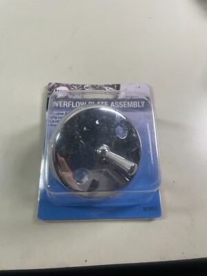 Danco 80991 Overflow Plate Assembly in Chrome