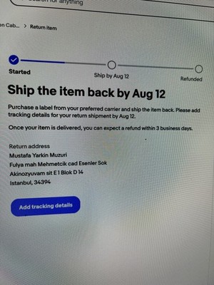 Item photo(s) from verified buyer