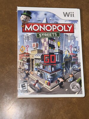Monopoly Streets (Nintendo Wii, 2010)- Brand New SEALED