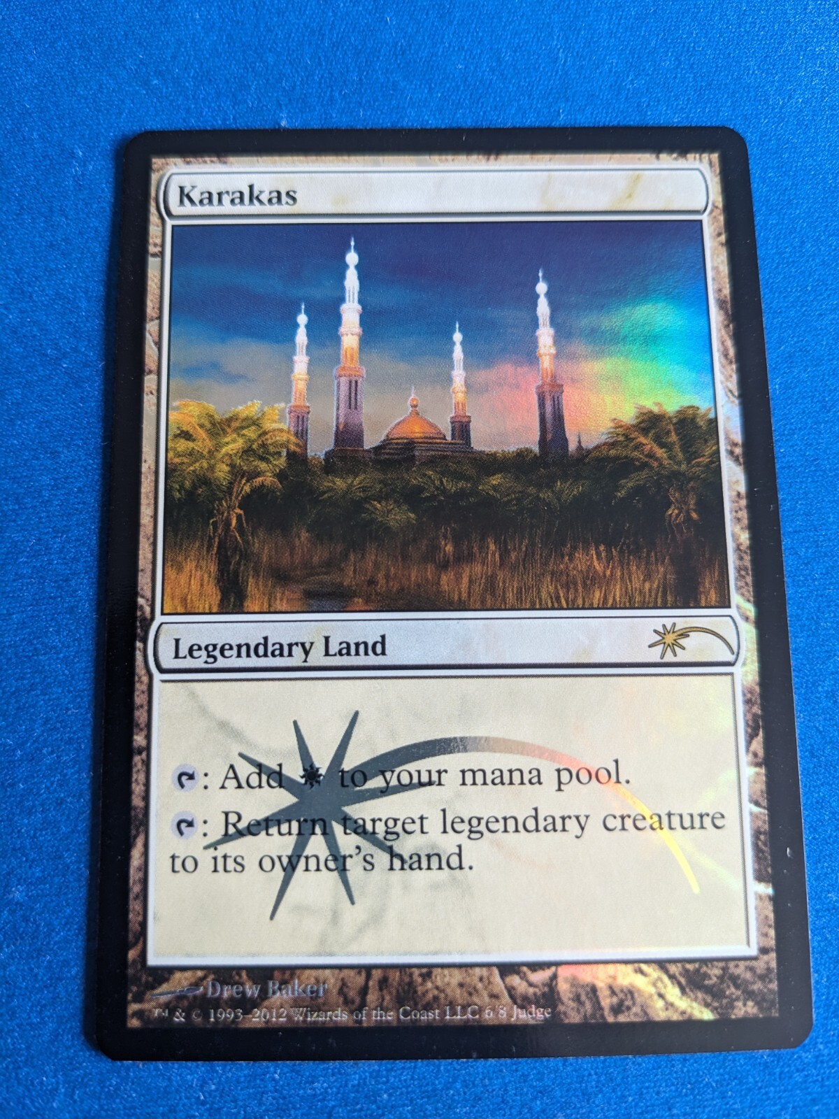 MTG カラカス ジャッジ褒賞foil Foil】《カラカス/Karakas》(ジャッジ褒賞)[流星マーク] 土地