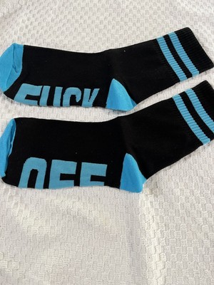 Popular Socks Crew F*#k Off Women s  One Size