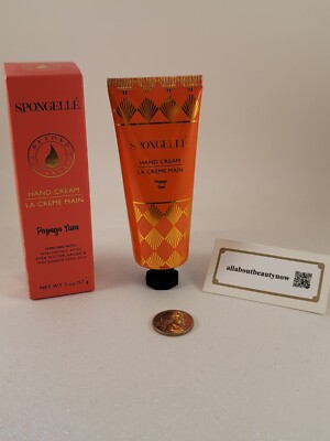 Spongelle Hand Cream Papaya Yuzu 2 oz Sealed Brand New In Box