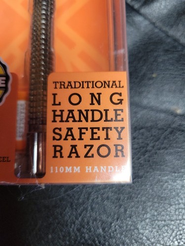 Van der Hagen 110 MM Traditional Gunmetal Safety Razor with Razor blades - 5pk