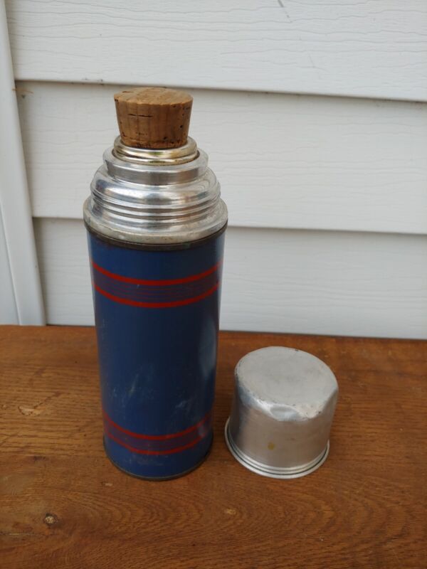 Vintage Keapsit the American Thermos Vacuum Bottle OriginalCork Top