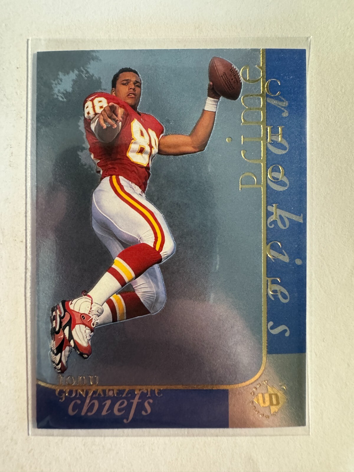 Tingatinga 20×20cm (3) K208,881 - 1997 UD3 #3 Tony Gonzalez RC | eBay