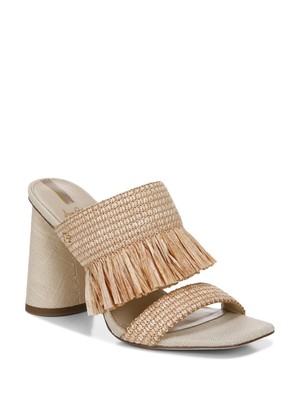 

SAM EDELMAN Женские розовые босоножки без шнуровки на каблуке Kamryn Toe Flare с бахромой, размер 7 м, Розовый, I1525M1