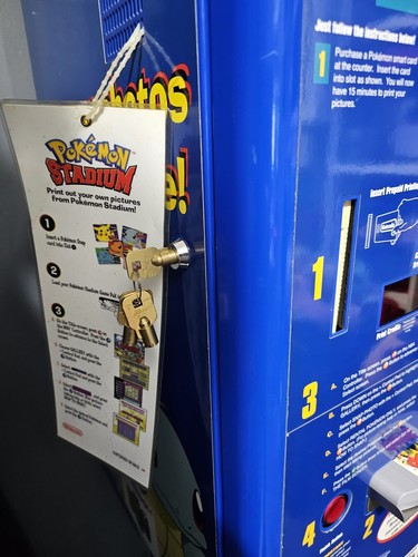 Pokemon Snap Station (Kiosk) Replacement Key For Original