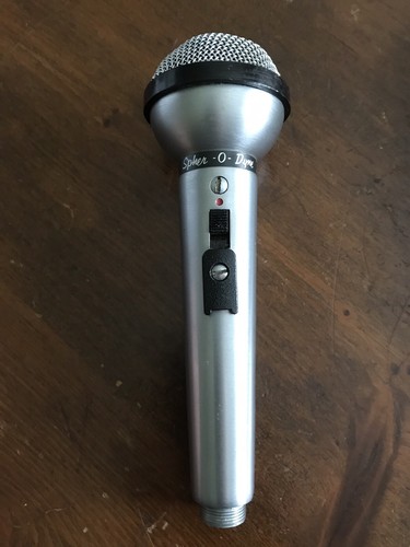 Vintage 1960's Shure 533SB dynamic microphone old used midcentury Low Z