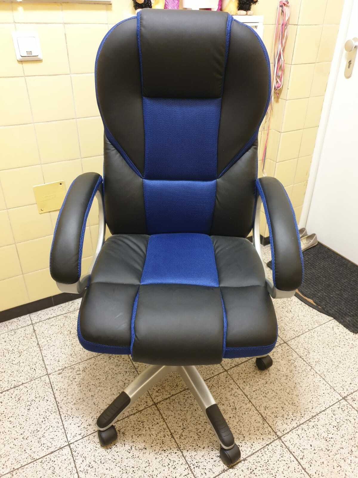 Amstyle Bürostuhl Racer Gaming Chefsessel mit Armlehne gepolstert Racer Sport