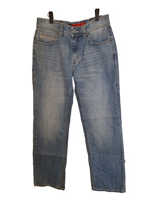 NWT Rock & Roll Denim Mens 32x34 Jeans Double Barrel Straight Relaxed MSRP$84.99