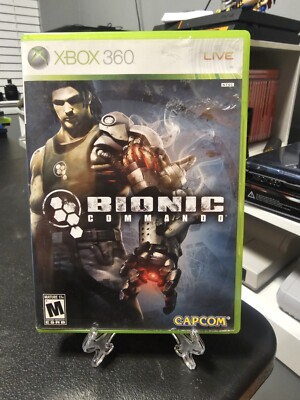 Bionic Commando Capcom 2009 Microsoft Xbox 360 Complete CIB Tested & Works