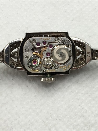 VINTAGE ROLEX PRECISION 18K (750) White Gold 1.00CT Diamonds