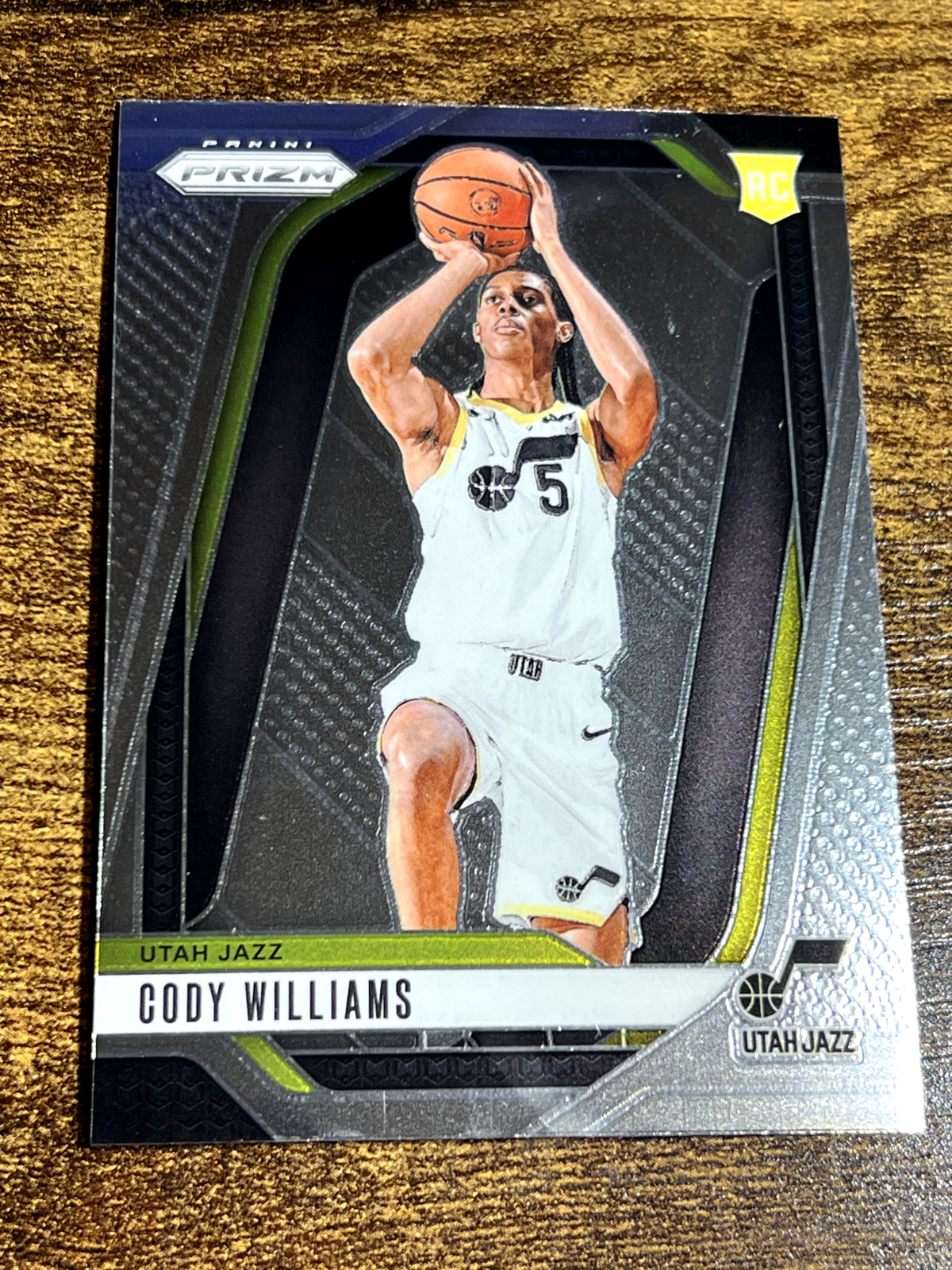 CODY WILLIAMS 2024-25 Panini Prizm NBA Rookie #232 Jazz RC