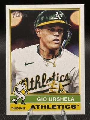 2025 Topps Heritage 25 Gio Urshela Athletics