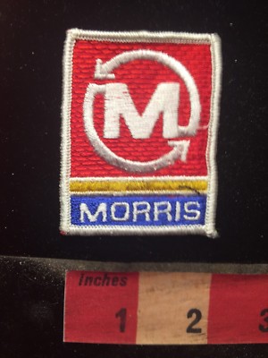 Vtg M MORRIS Brand Advertising Patch 81V8