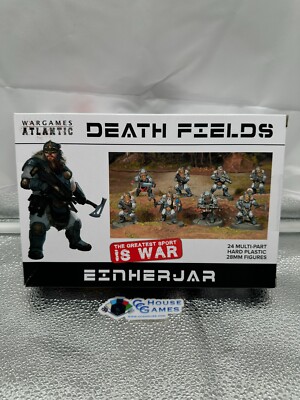 Wargames Atlantic Death Fields Einherjar 24 Figurines Miniatures NEW *CCGHouse*