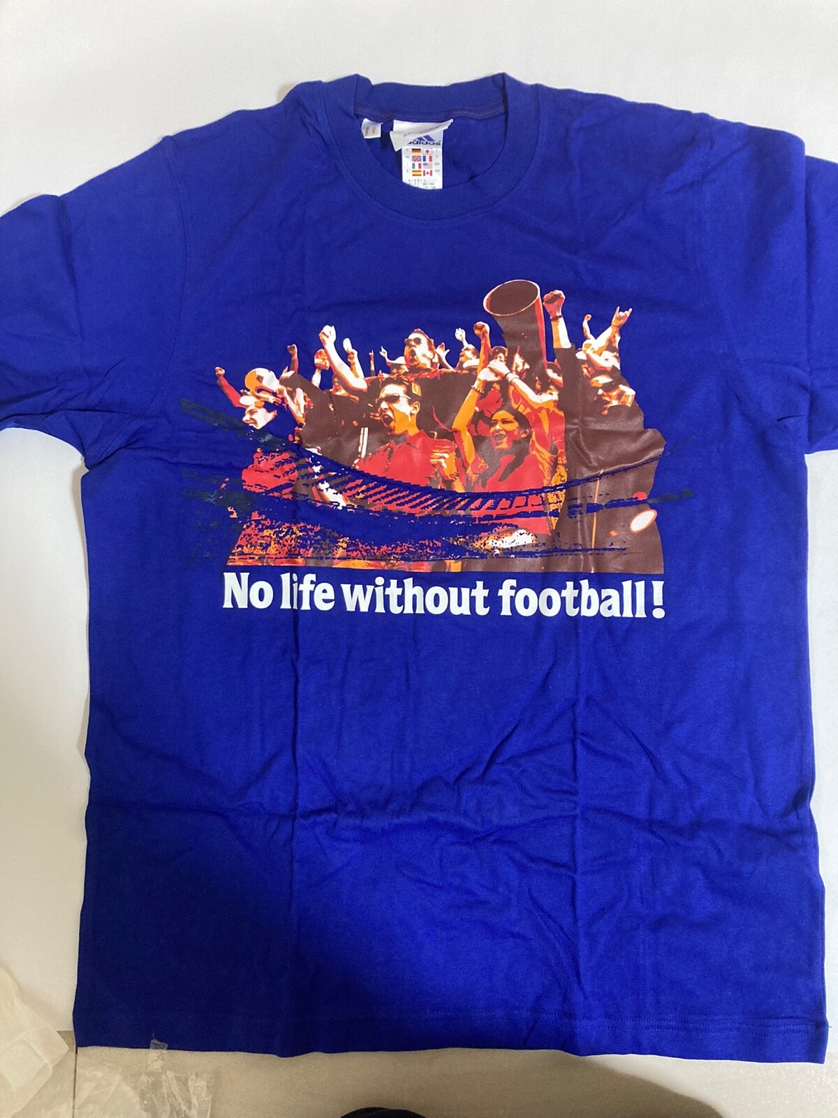 Original Adidas Japan JFA Kirin T-Shirt 2003 Football Is Fun