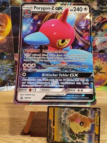 Pokémon XXL Porygon-Z GX Promo SM216 Sonne Mond Jumbo