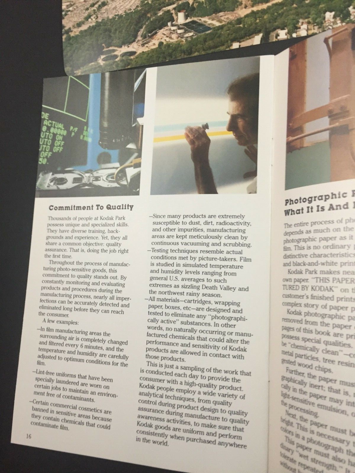 Kodak 1978 Welcome To Kodak Park – This is our Story - Kodak Post Cards Booklet