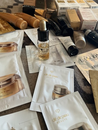 Lot Name Brand Samples High End Skin Care CLE DE PEAU, GUERLAIN, YSL & GIVENCHY